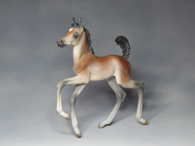 Custom CM Breyer Classic Arabian Foal x L. Elkjer Custom CM Breyer Classic Arabian Foal x L. Elkjer