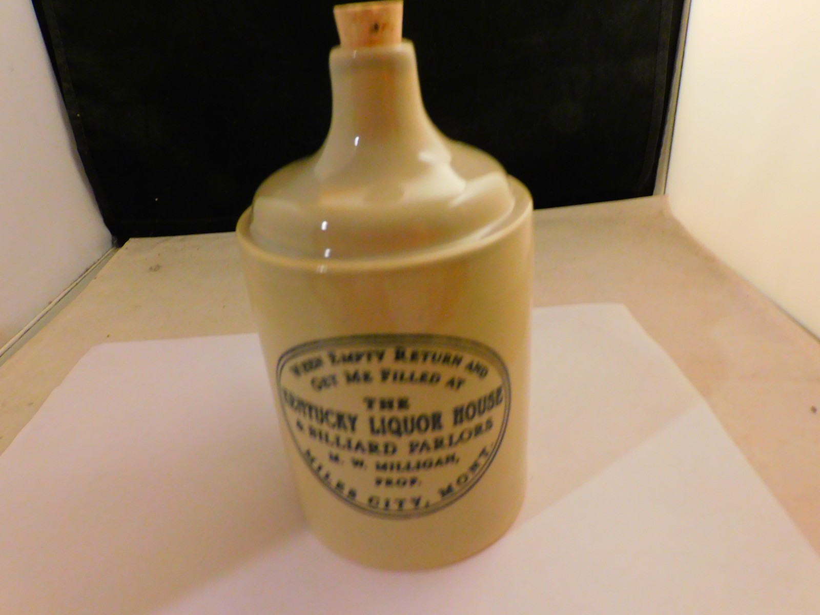 2005 Red Wing Collectors Society Miles City Montana Commemorative Stoneware Jug 2005 Red Wing Collectors Society Miles City Montana Commemorative Stoneware Jug