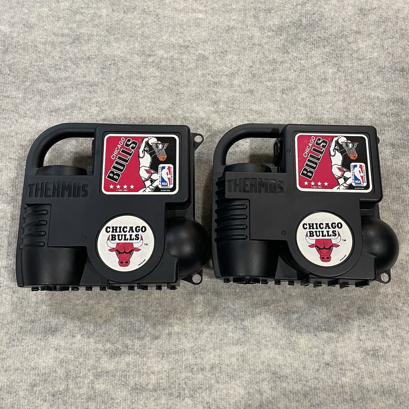 Vintage 1993 Chicago Bulls Thermos Food Case Lunchbox Set of 2 Drink Vintage 1993 Chicago Bulls Thermos Food Case Lunchbox Set of 2 Drink