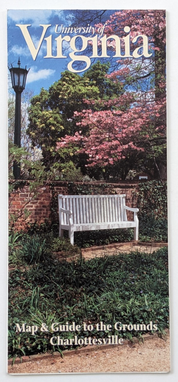 VTG 1999 University of Virginia UVA Map & Guide to the Grounds Charlottesville VTG 1999 University of Virginia UVA Map & Guide to the Grounds Charlottesville