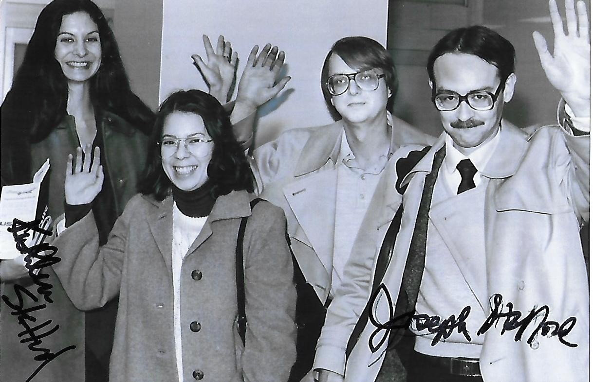 Joseph & Kathleen Stafford signed 4x6 photo Iran Hostage Crisis RARE COA LOOK