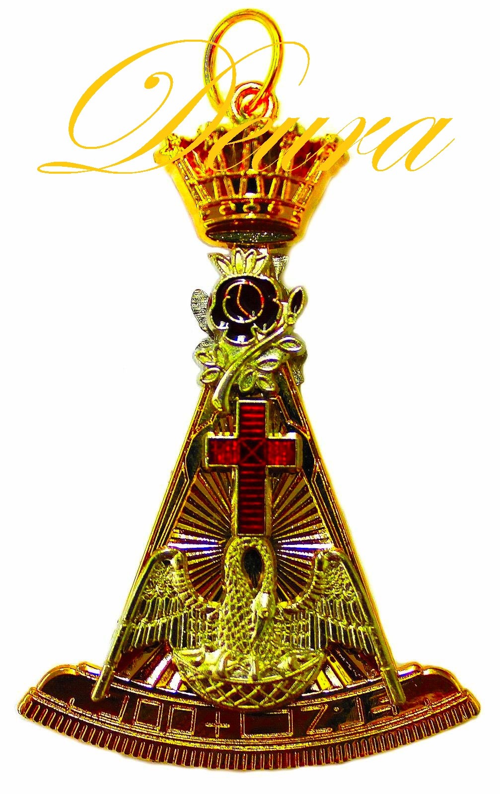 Masonic Knight of the Rose Croix 18th Degree Jewel Scottish Rite Masonry Masonic Knight of the Rose Croix 18th Degree Jewel Scottish Rite Masonry