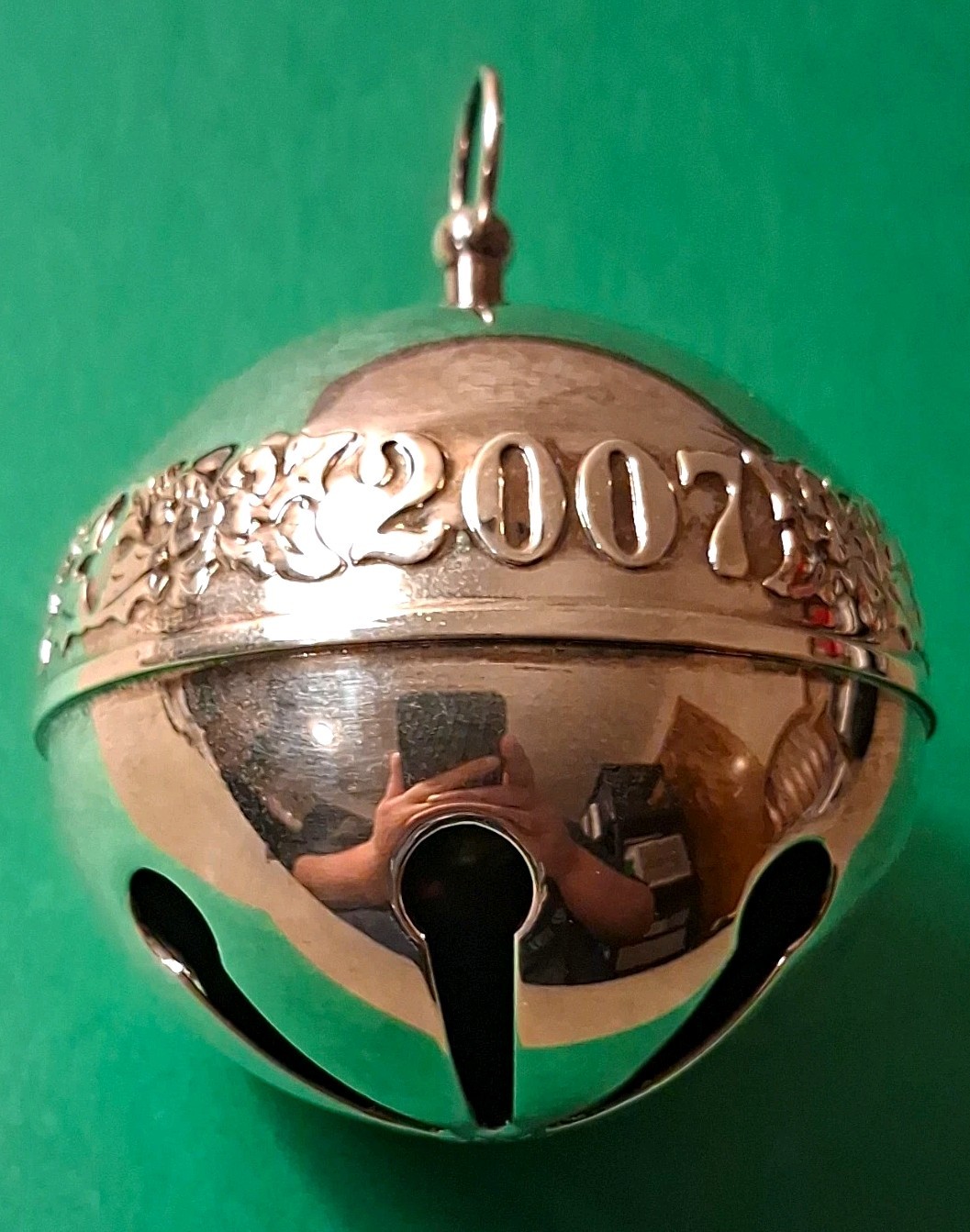 Wallace 2007 Christmas Silverplated Bell Wallace 2007 Christmas Silverplated Bell