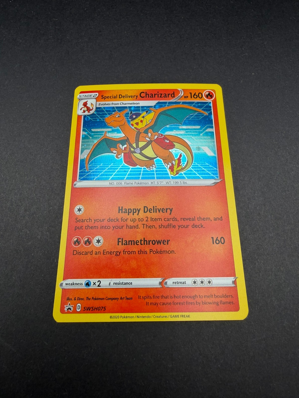 Special Delivery Charizard SWSH075 SWSH: Sword & Shield Promo Cards Holo Special Delivery Charizard SWSH075 SWSH: Sword & Shield Promo Cards Holo