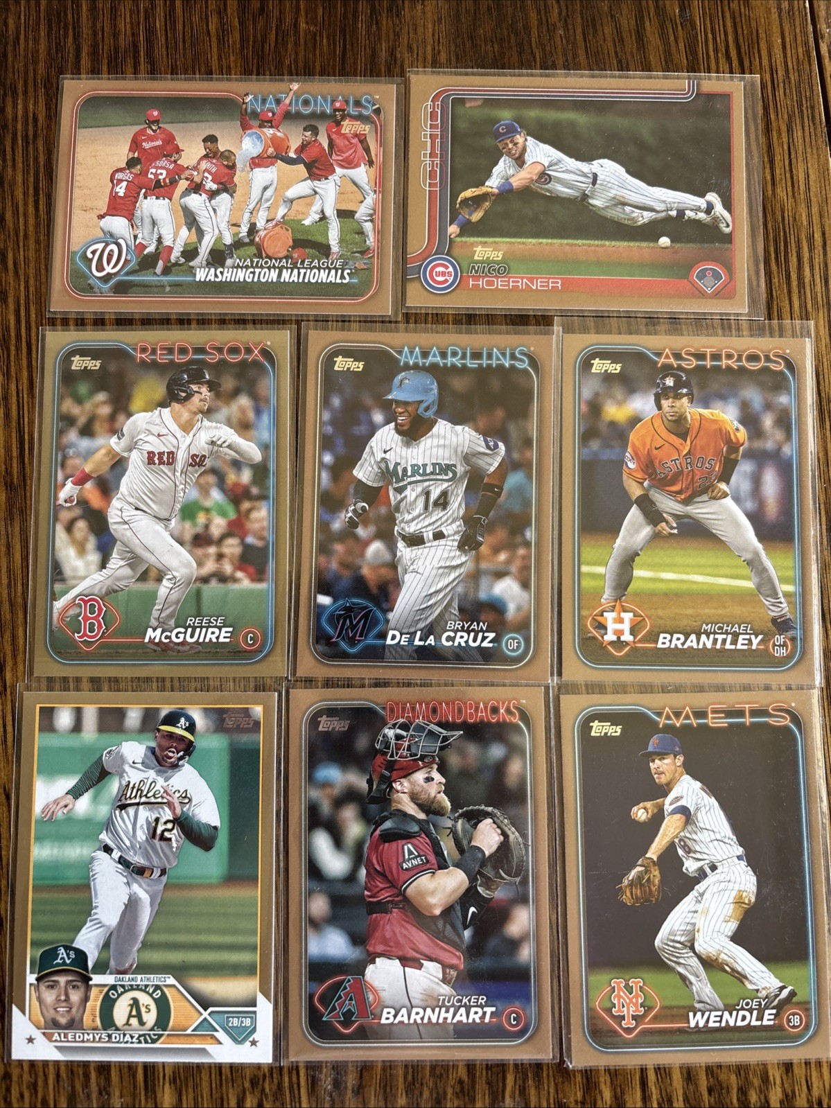 Lot of Topps Gold Parallel From The Years 2023, 2024, 2025. Lot of Topps Gold Parallel From The Years 2023, 2024, 2025.