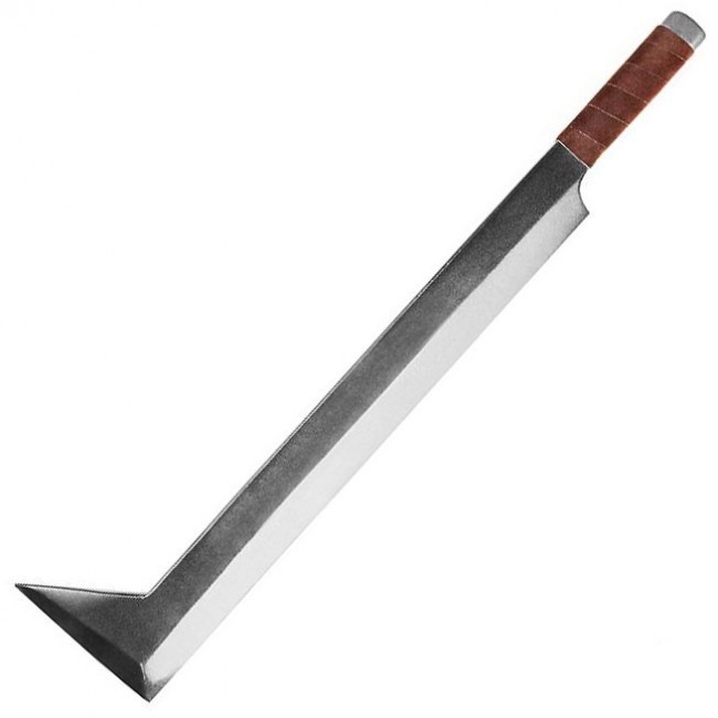 Uruk-Hai Berserker Scimitar Sword – LOTR-Inspired Carbon Steel Battle Machete