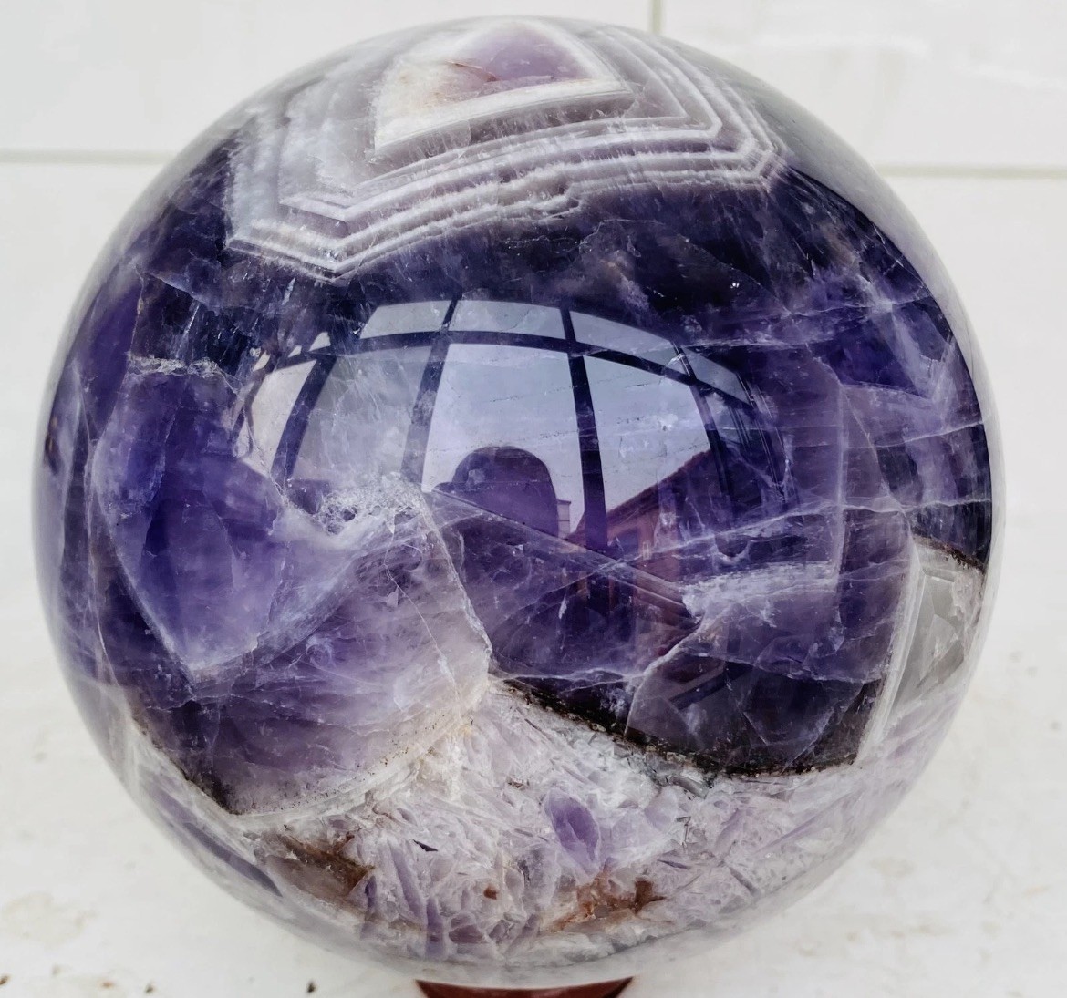 Amethyst Crystal Natural Sphere Healing Ball 2802 grams US Seller Amethyst Crystal Natural Sphere Healing Ball 2802 grams US Seller