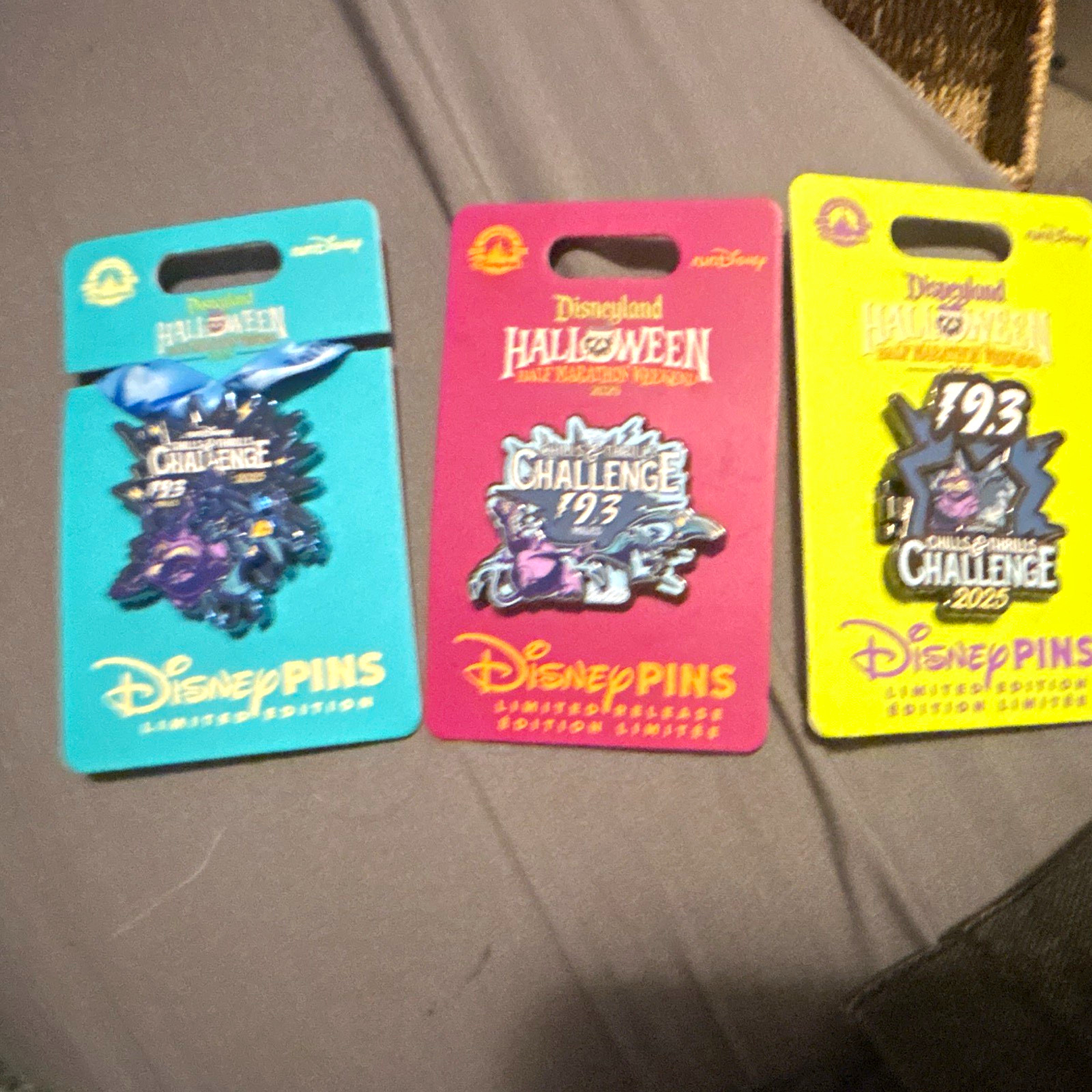 Disney Disneyland Halloween 2025 Limited Edition Pin Set Disney Disneyland Halloween 2025 Limited Edition Pin Set