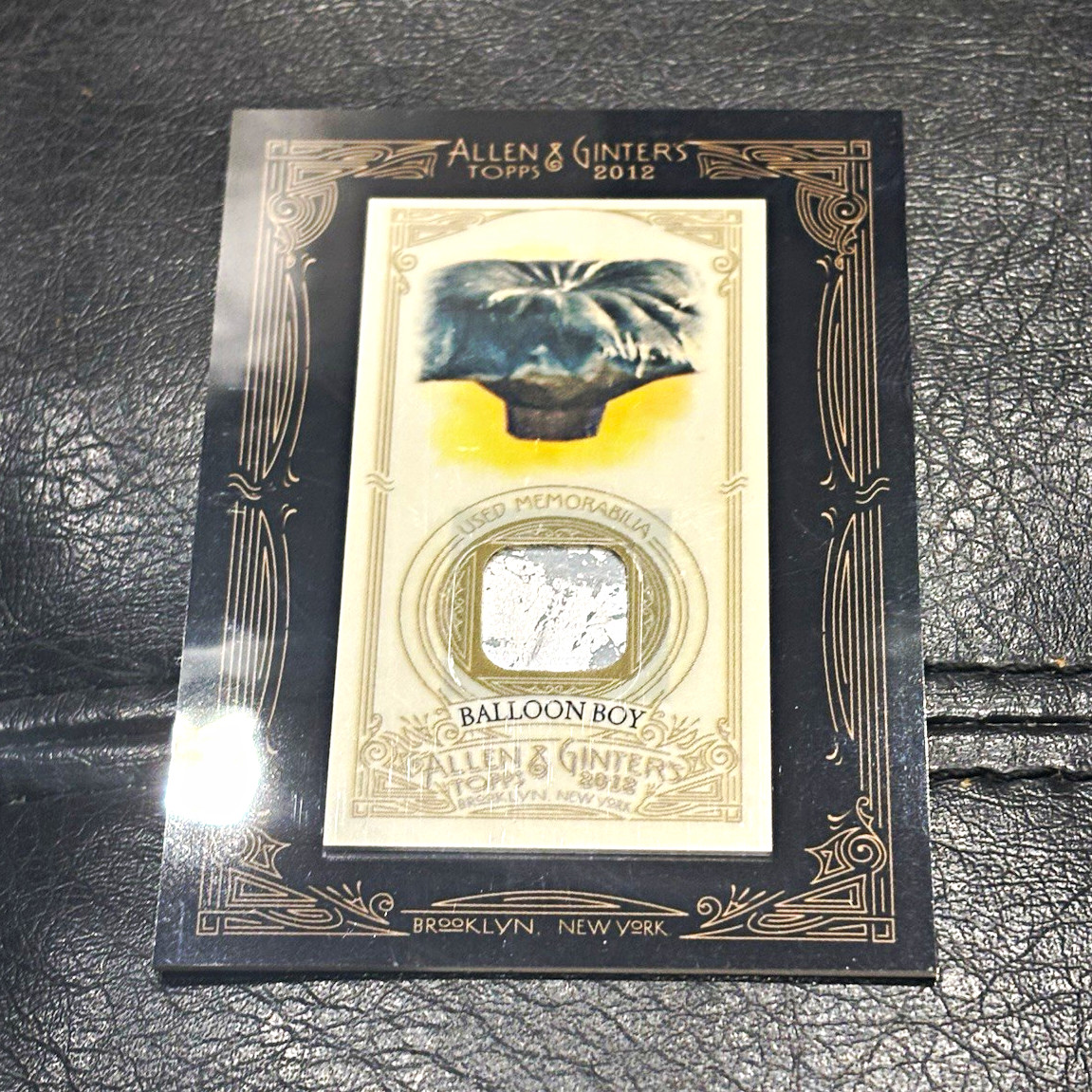 Topps 2012 Allen & Ginter Balloon Boy Relic AGR-BB Falcon Heene Colorado
