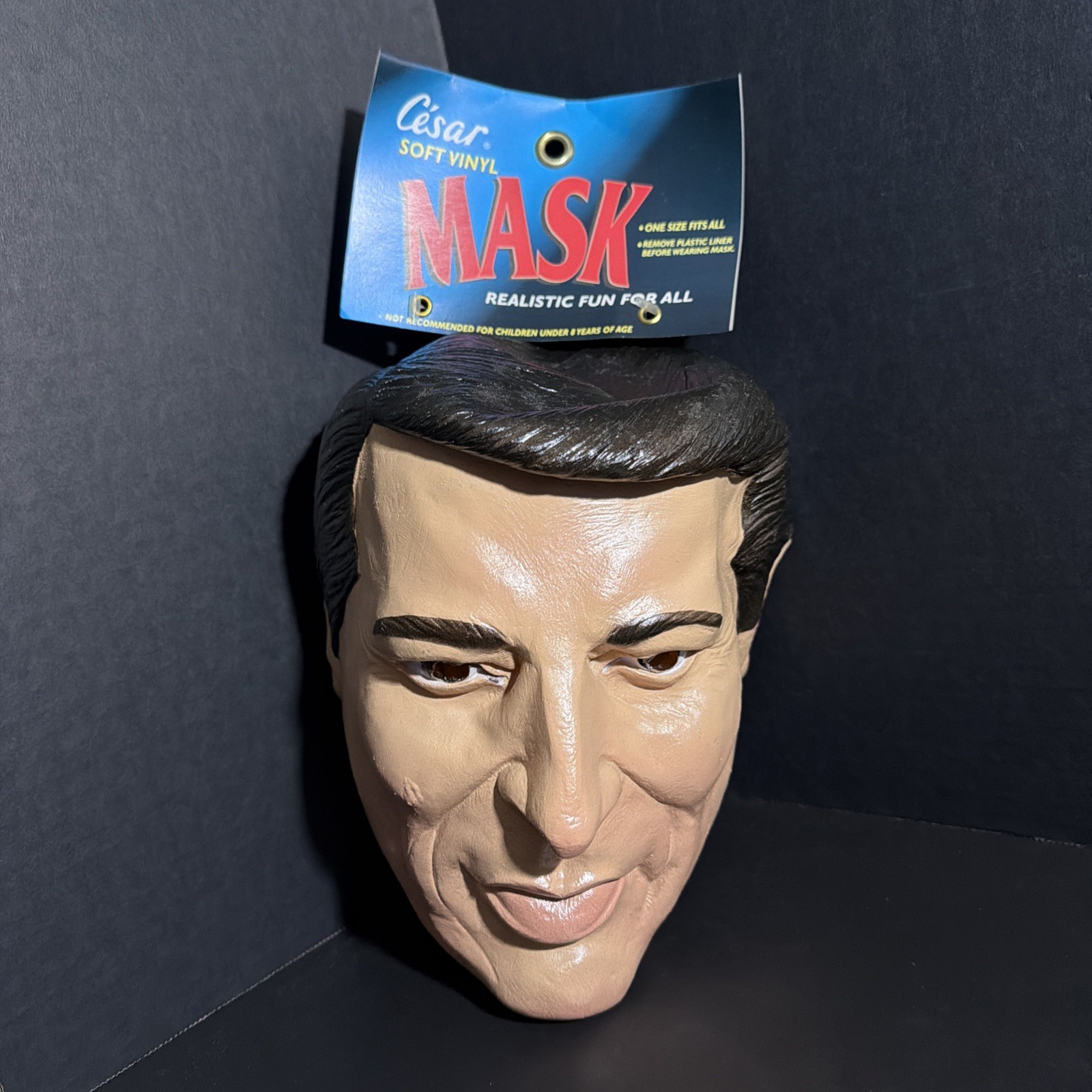 Vintage Cesar 1992 Dean Martin Mask ~ New With Tags Halloween Cesar Mask Vintage Cesar 1992 Dean Martin Mask ~ New With Tags Halloween Cesar Mask