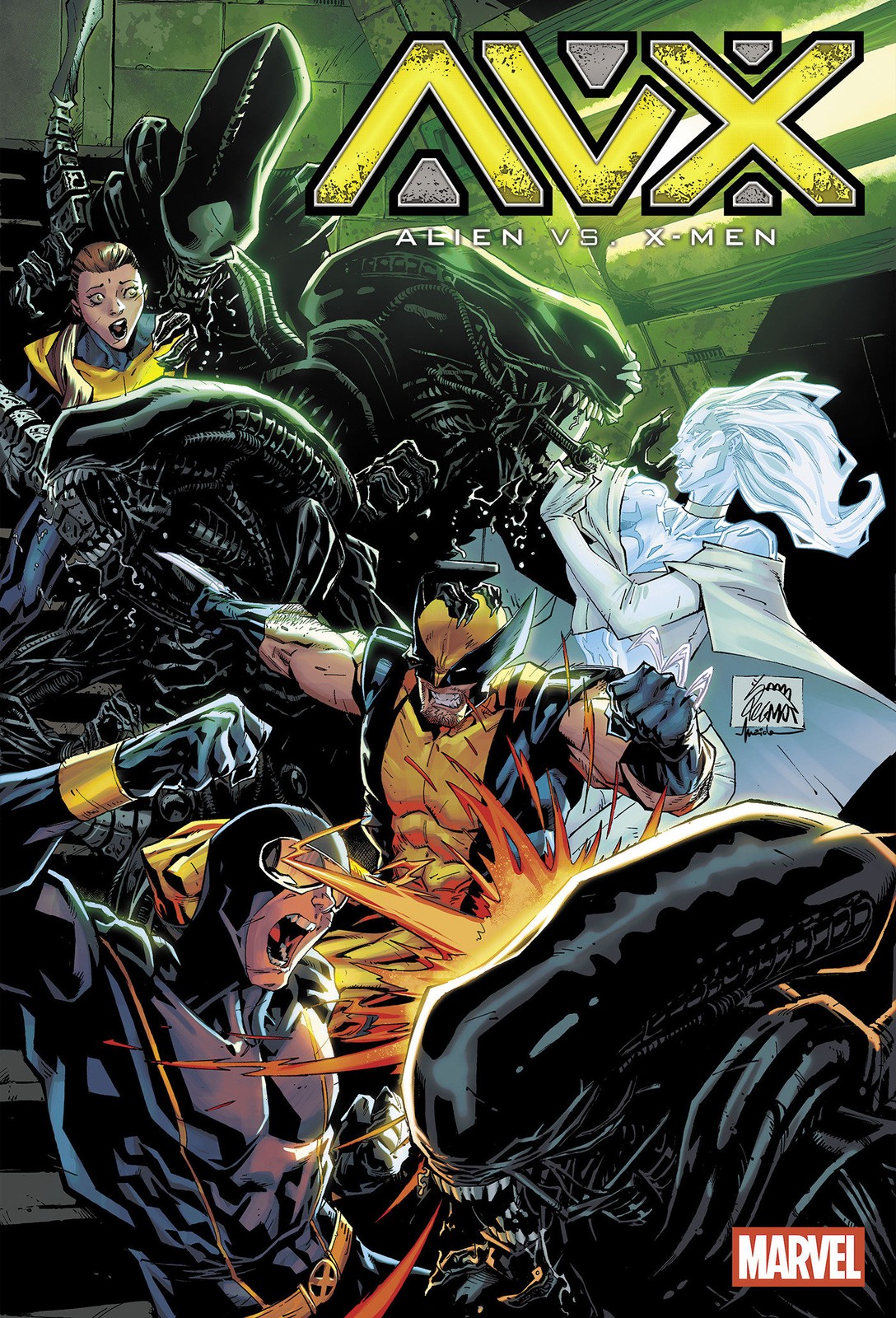 Alien Vs. X-Men #1 CVR A Cover Variant Pre Order 9/30/26 Marvel Comics Alien Vs. X-Men #1 CVR A Cover Variant Pre Order 9/30/26 Marvel Comics