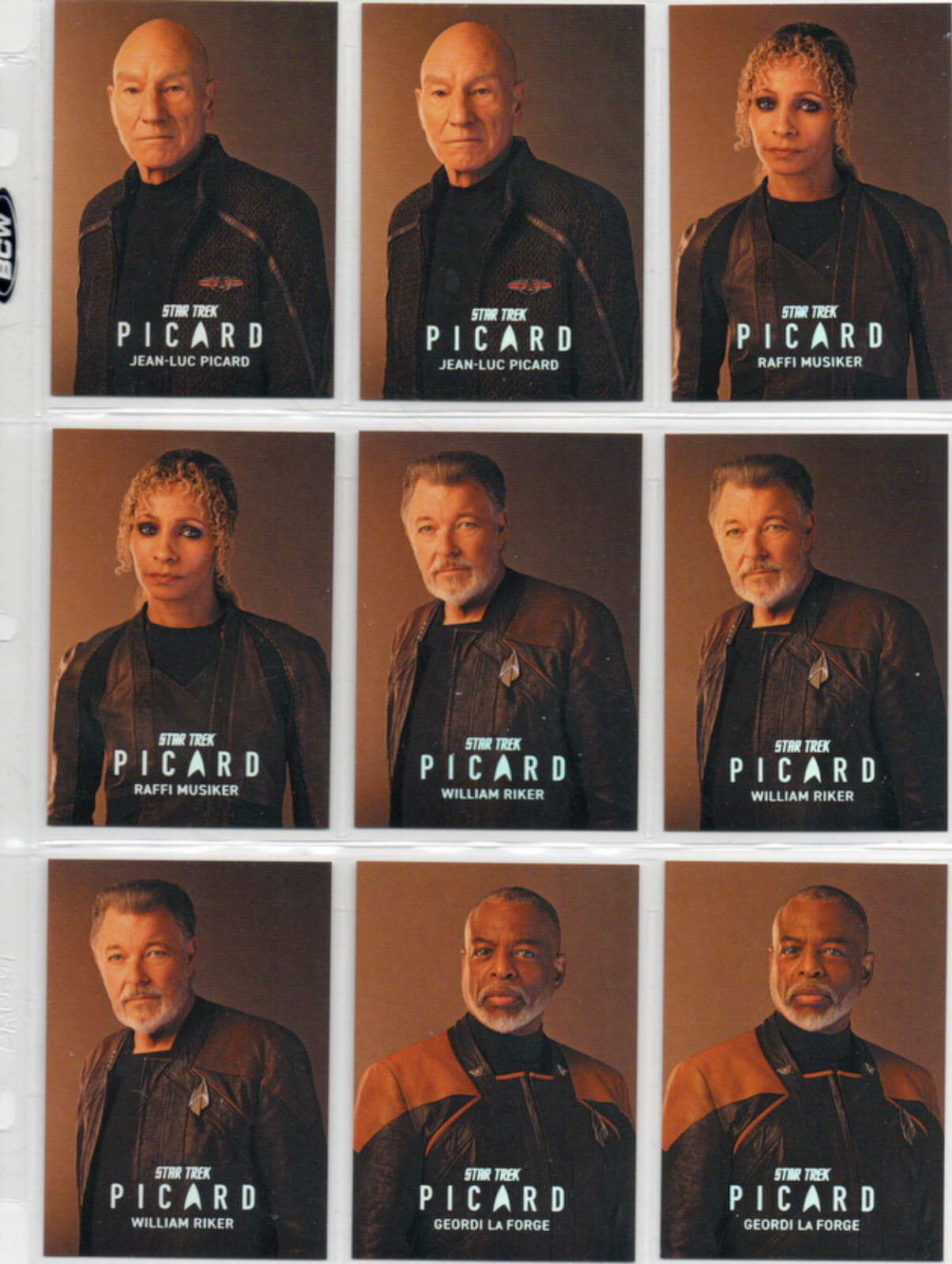 Star Trek Picard Season 2 & 3 Season 3 Cast of Picard - YOU PICK