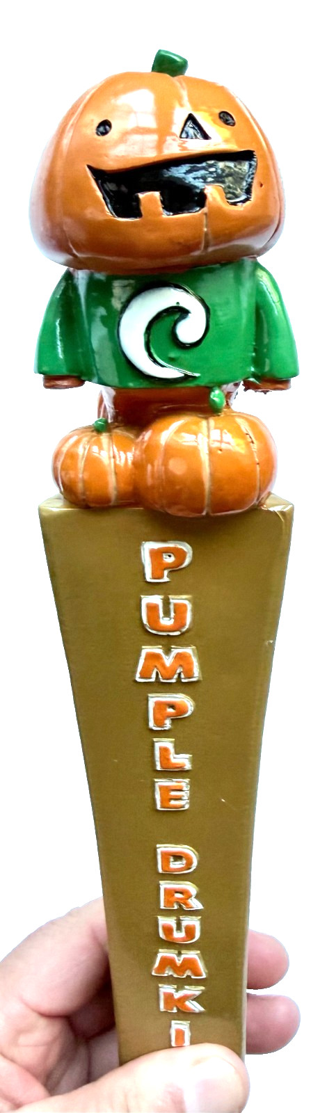 *NEW* CISCO BREWING - PUMPLE DRUMKIN - PUMPKIN ALE - BEER TAP HANDLE (RARE) *NEW* CISCO BREWING - PUMPLE DRUMKIN - PUMPKIN ALE - BEER TAP HANDLE (RARE)