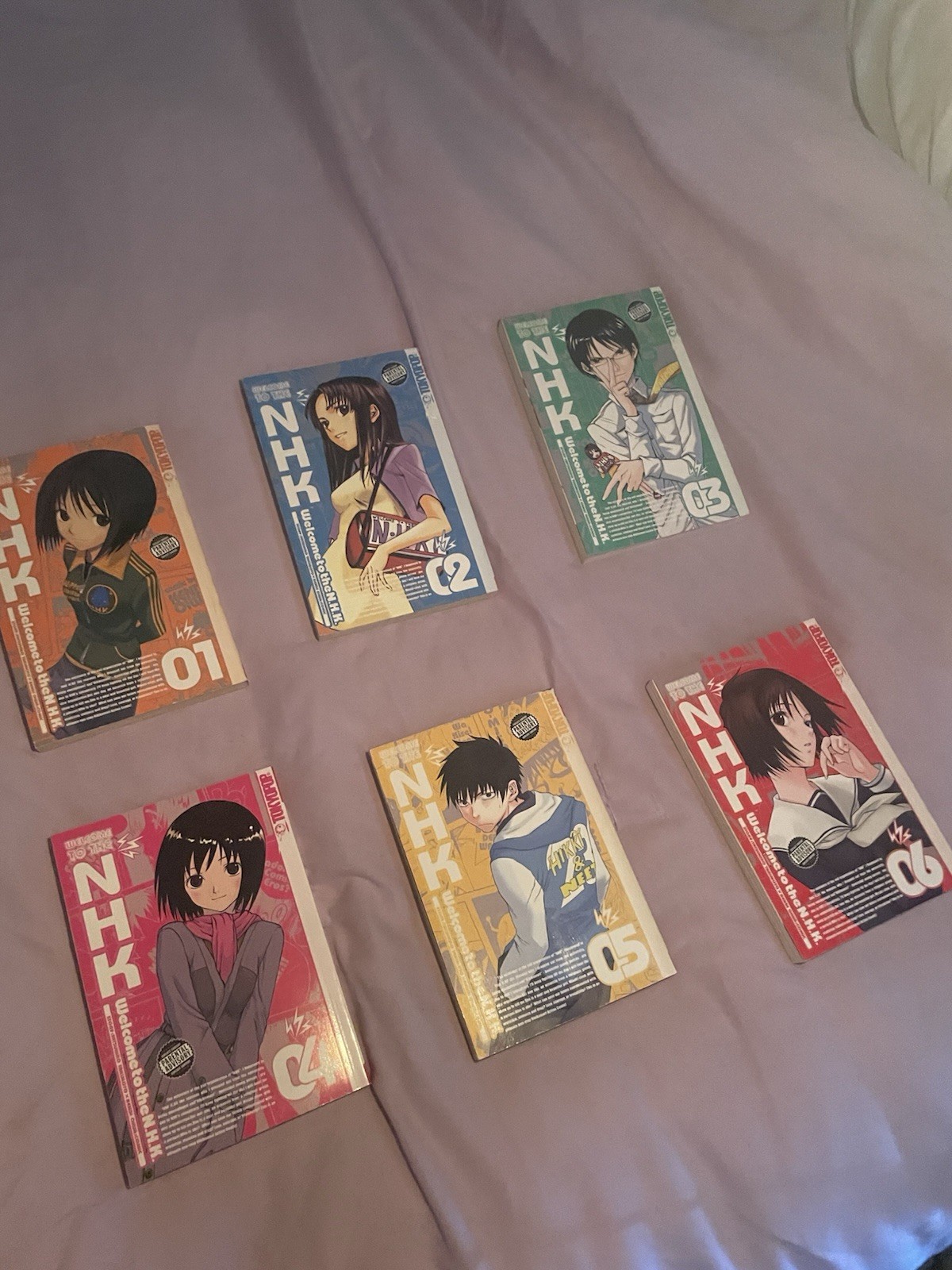 Welcome To The N.H.K Volumes 1-6 English (read Description) Welcome To The N.H.K Volumes 1-6 English (read Description)