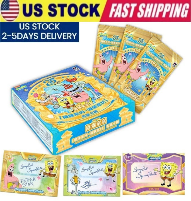 2025 Wonder Card SpongeBob SquarePants Collection Trading Card Box Vol. Series 2 2025 Wonder Card SpongeBob SquarePants Collection Trading Card Box Vol. Series 2