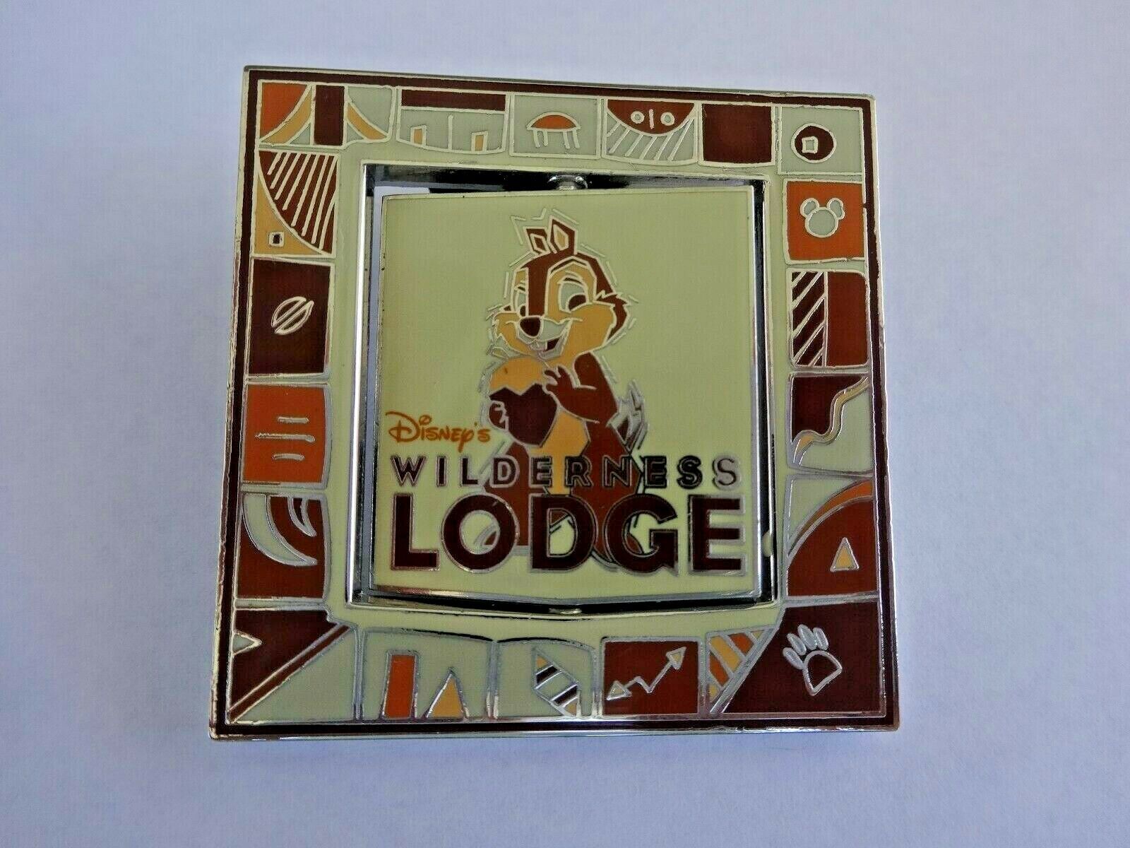 Disney World Wilderness Lodge 25 Anniversary Pin LE 1500 Chip Dale Artist Proof