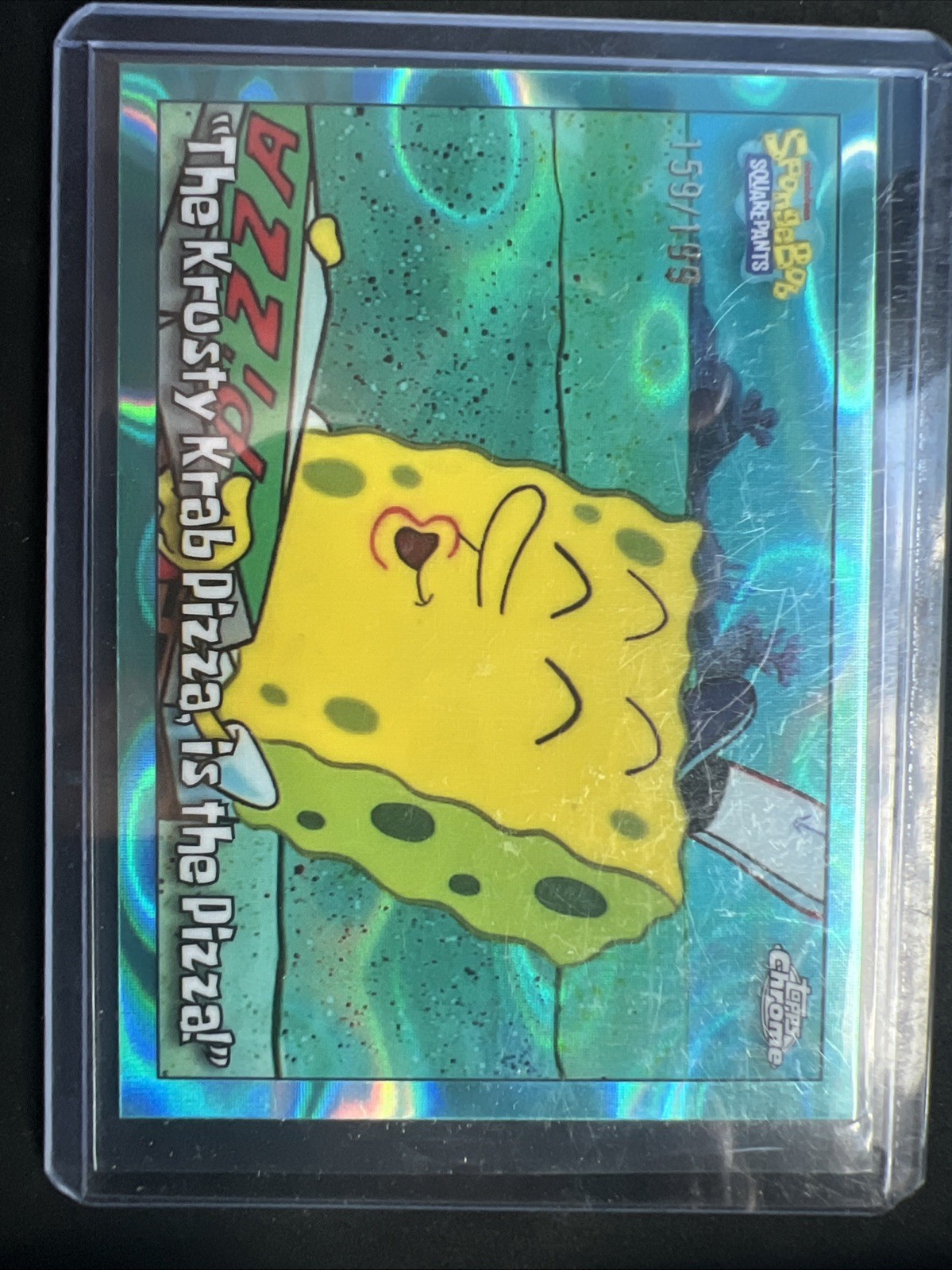 2025 Topps Chrome SpongeBob SquarePants The Krusty Krab Pizza Is The Pizza 73 2025 Topps Chrome SpongeBob SquarePants The Krusty Krab Pizza Is The Pizza 73