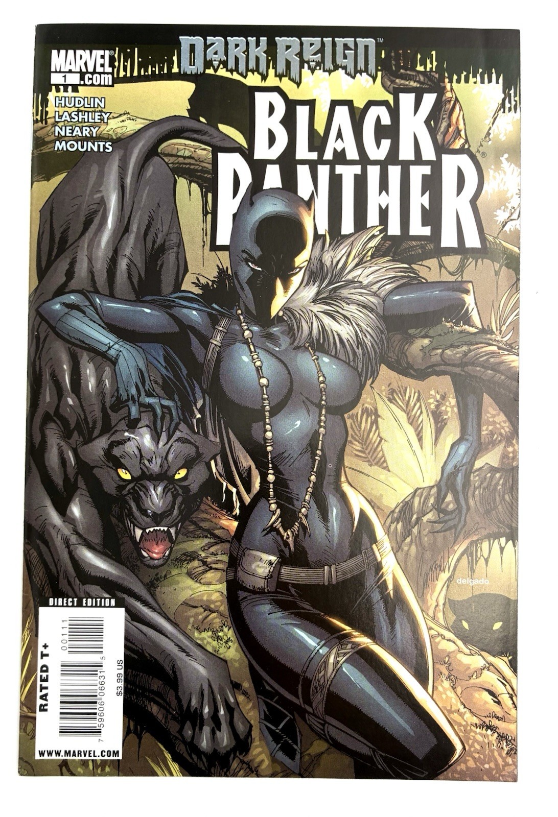 Black Panther #1 2009 9.4 NM 🔑 1st Back Panther Shuri Black Panther #1 2009 9.4 NM 🔑 1st Back Panther Shuri