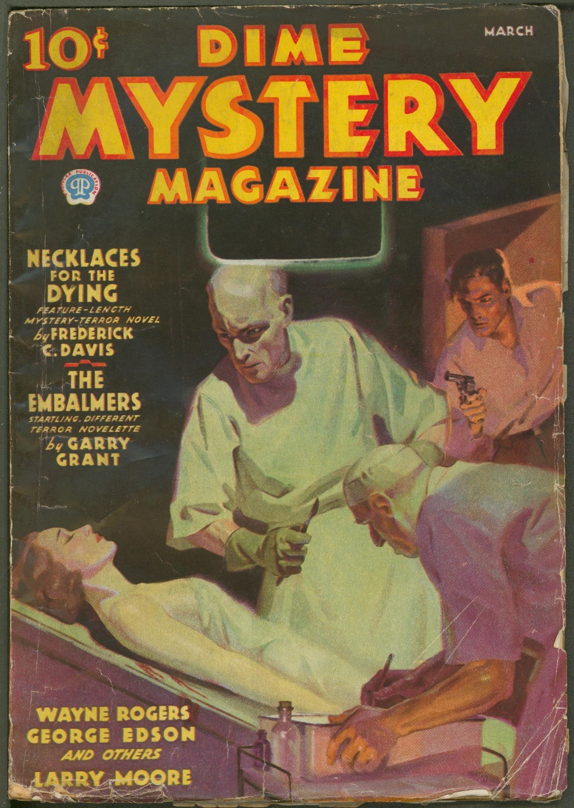 Dime Mystery 1936 March, #40. Pulp Dime Mystery 1936 March, #40. Pulp