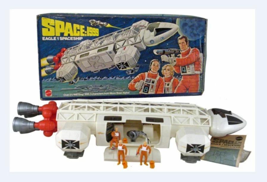 Mattel Space 1999 Eagle 1 Vintage 1976 100%COMPLETE BOX FIGS/GUNS/INSTRUCTIONS Mattel Space 1999 Eagle 1 Vintage 1976 100%COMPLETE BOX FIGS/GUNS/INSTRUCTIONS