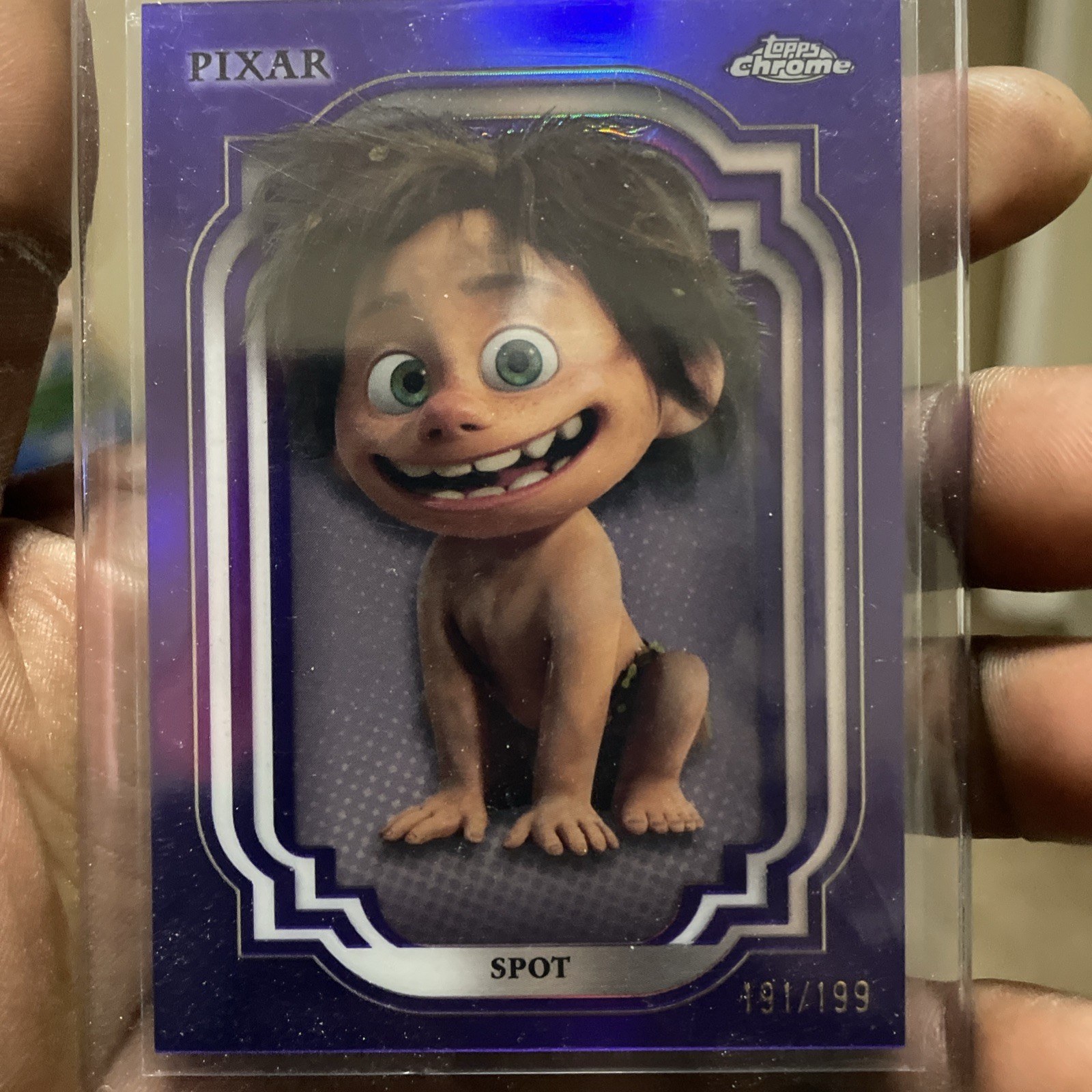 2024 Topps Chrome Disney “Spot” #165 Purple Refractor /199 2024 Topps Chrome Disney “Spot” #165 Purple Refractor /199