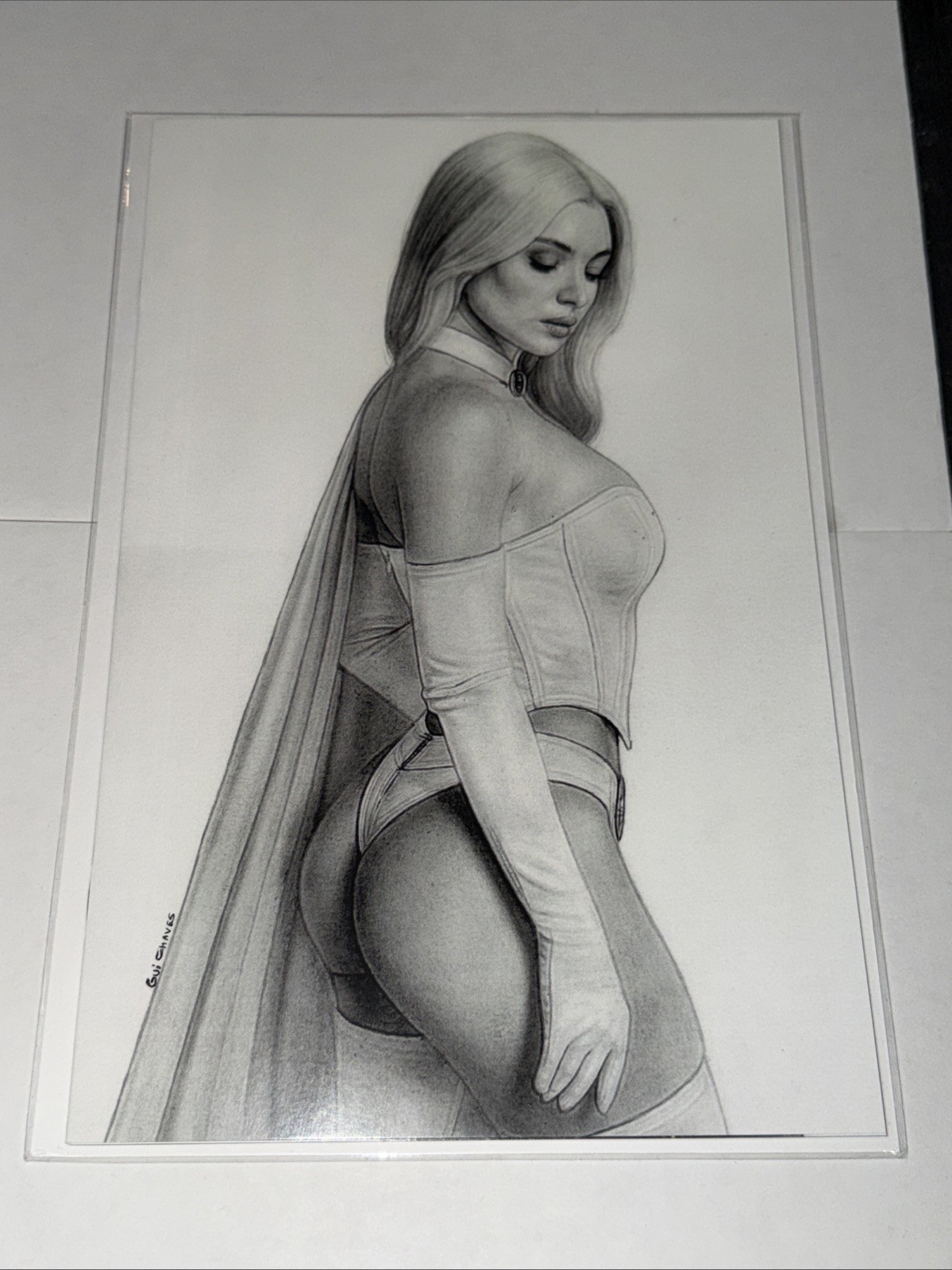 GUI CHAVES EMMA FROST ARTBOOK VIRGIN EXCLUSIVE VARIANT NM 2025 GUI CHAVES EMMA FROST ARTBOOK VIRGIN EXCLUSIVE VARIANT NM 2025