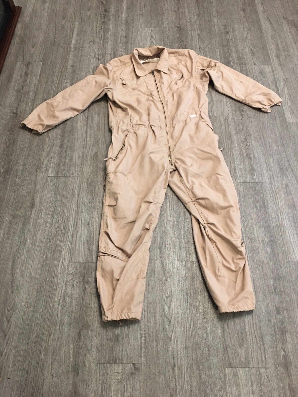 GenuineGI Combat Vehicle Crewmen Coveralls CVCNomex Desert Tan Large Regular GenuineGI Combat Vehicle Crewmen Coveralls CVCNomex Desert Tan Large Regular