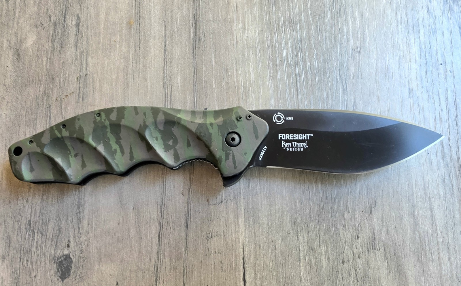 CRKT Columbia River Foresight Ken Onion CUSTOM CAMOUFLAGE CRKT Columbia River Foresight Ken Onion CUSTOM CAMOUFLAGE