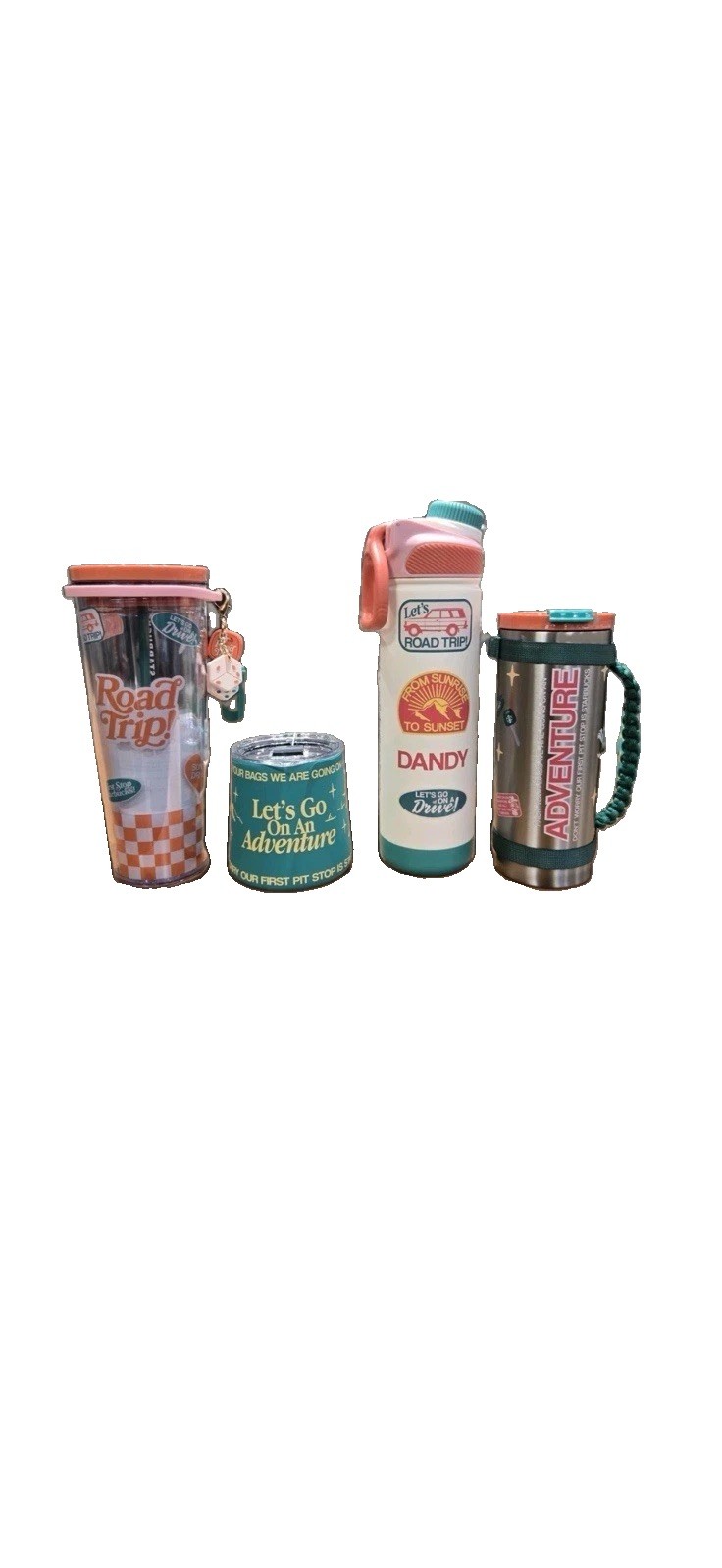 4 Pc Set Starbucks x Dandy Worldwide Limited Edition Tumbler 24oz Set New 4 Pc Set Starbucks x Dandy Worldwide Limited Edition Tumbler 24oz Set New
