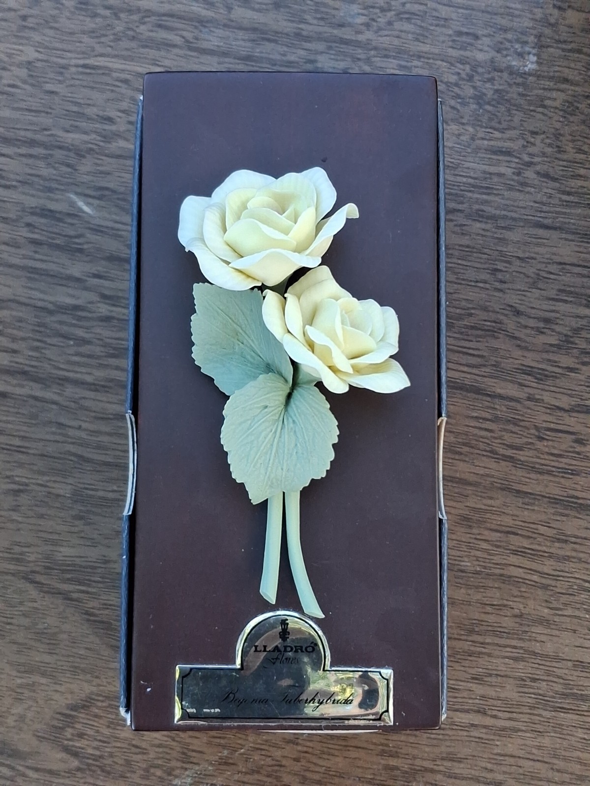 Lladro Flores BEGONIA TUBERHYBRIDA Sculpture Rare Retired Lladro Flores BEGONIA TUBERHYBRIDA Sculpture Rare Retired
