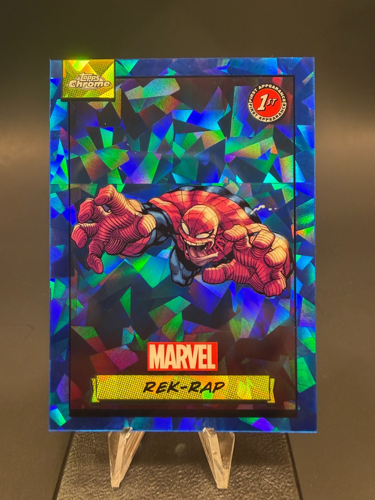 2024 Topps Chrome Sapphire Marvel Rek-Rap Base 1st Appearance #41 2024 Topps Chrome Sapphire Marvel Rek-Rap Base 1st Appearance #41