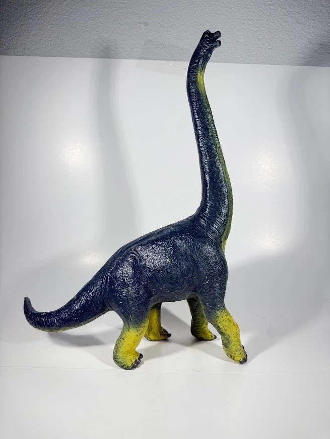 Safari Ltd Carnegie Dinosaur Toy Gray Wash Brachiosaurs Highly RARE Retired 88