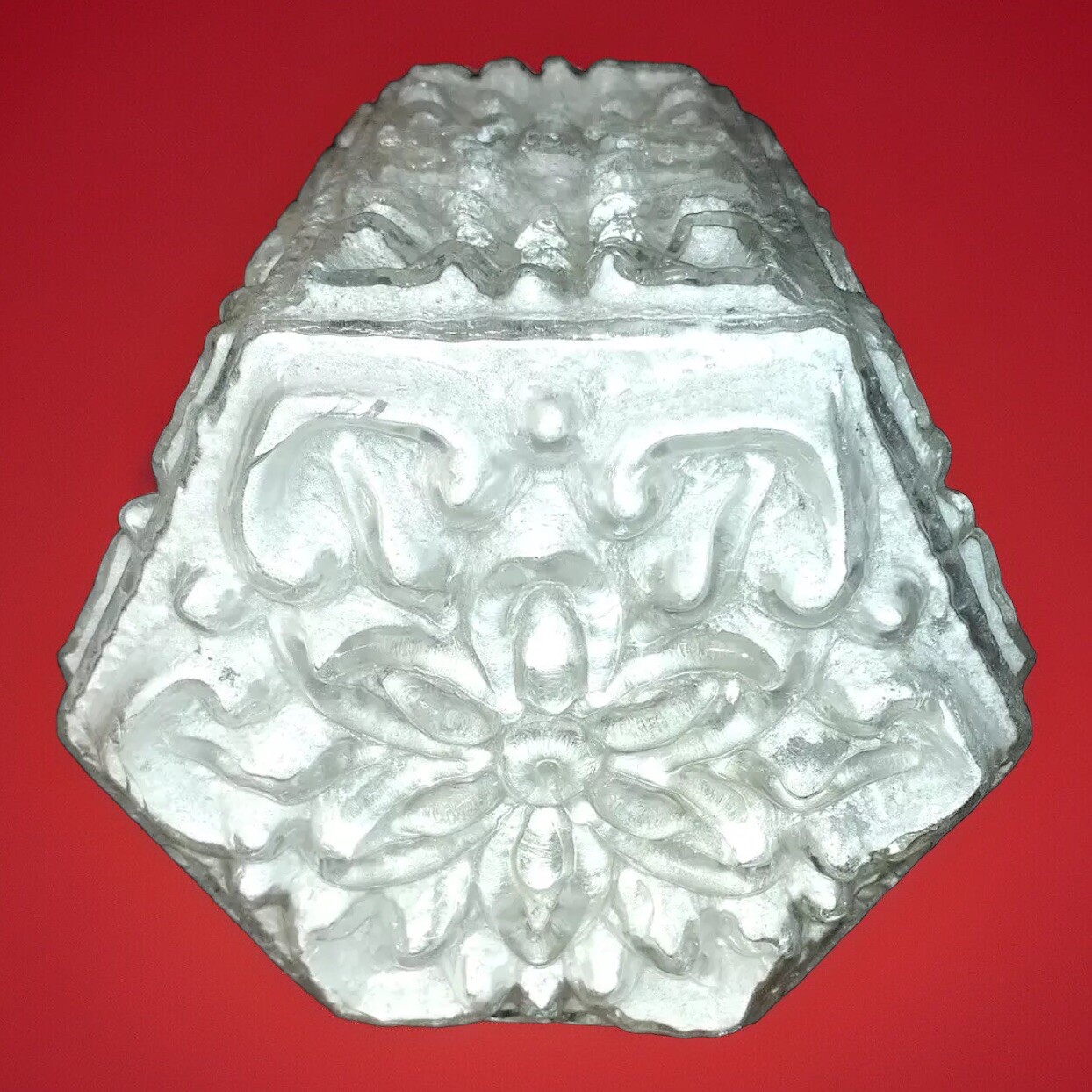 Vintage 1950's-1960's Retro Mid Century Atomic 3D Bubble Glass Light Fixture Vintage 1950's-1960's Retro Mid Century Atomic 3D Bubble Glass Light Fixture