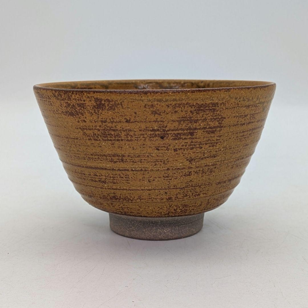Koji Kawahara Miyajima Osunayaki Tea Bowl Chawan Boxed Nitten Artist Japan Koji Kawahara Miyajima Osunayaki Tea Bowl Chawan Boxed Nitten Artist Japan