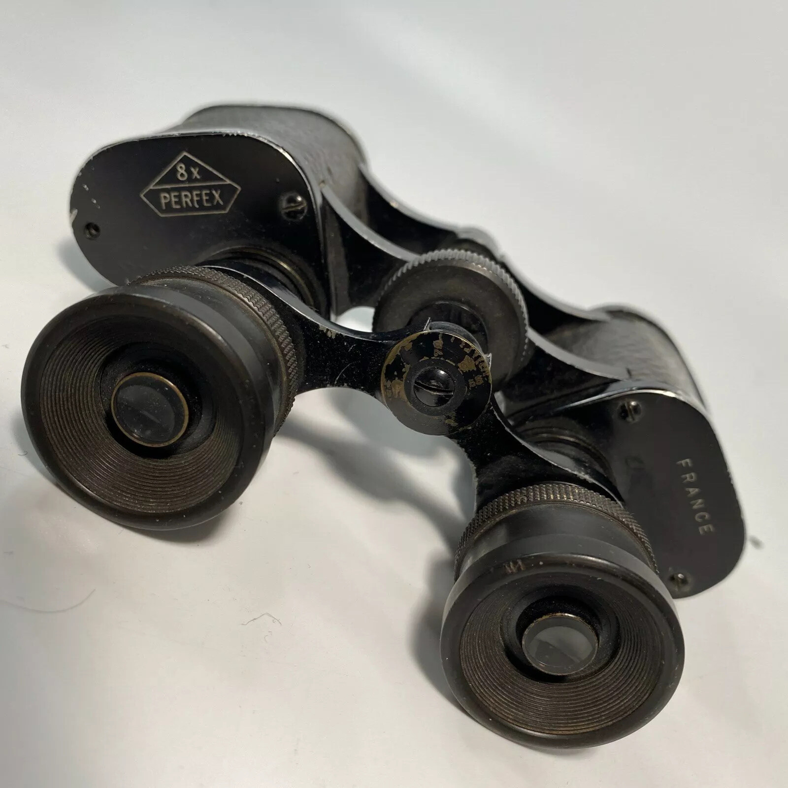 World War II Perfex 8x Binoculars Made in France Military Combat World War II Perfex 8x Binoculars Made in France Military Combat