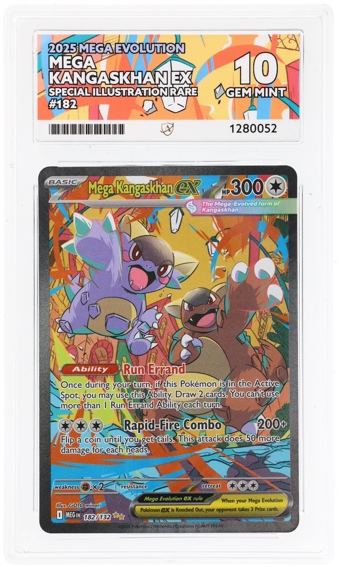 ACE PERFECT 10 Mega Kangaskhan EX 182/132 Pokemon Evolution Full Art Card SIR ACE PERFECT 10 Mega Kangaskhan EX 182/132 Pokemon Evolution Full Art Card SIR