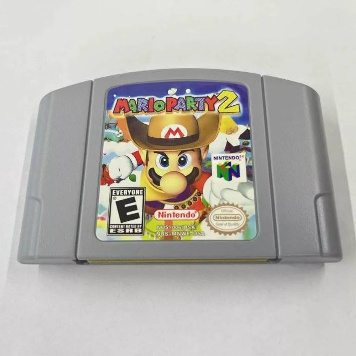 Mario Party 2 64 Games For Nintendo N64 US Version USA Fast Shipping Mario Party 2 64 Games For Nintendo N64 US Version USA Fast Shipping