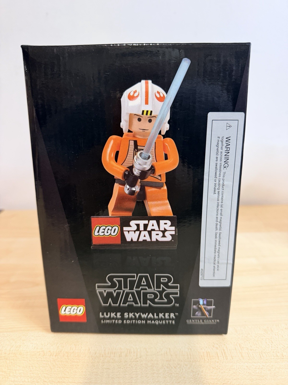 NISB Lego Star Wars Gentle Giant Luke Skywalker Maquette Limited Edition Rare NISB Lego Star Wars Gentle Giant Luke Skywalker Maquette Limited Edition Rare