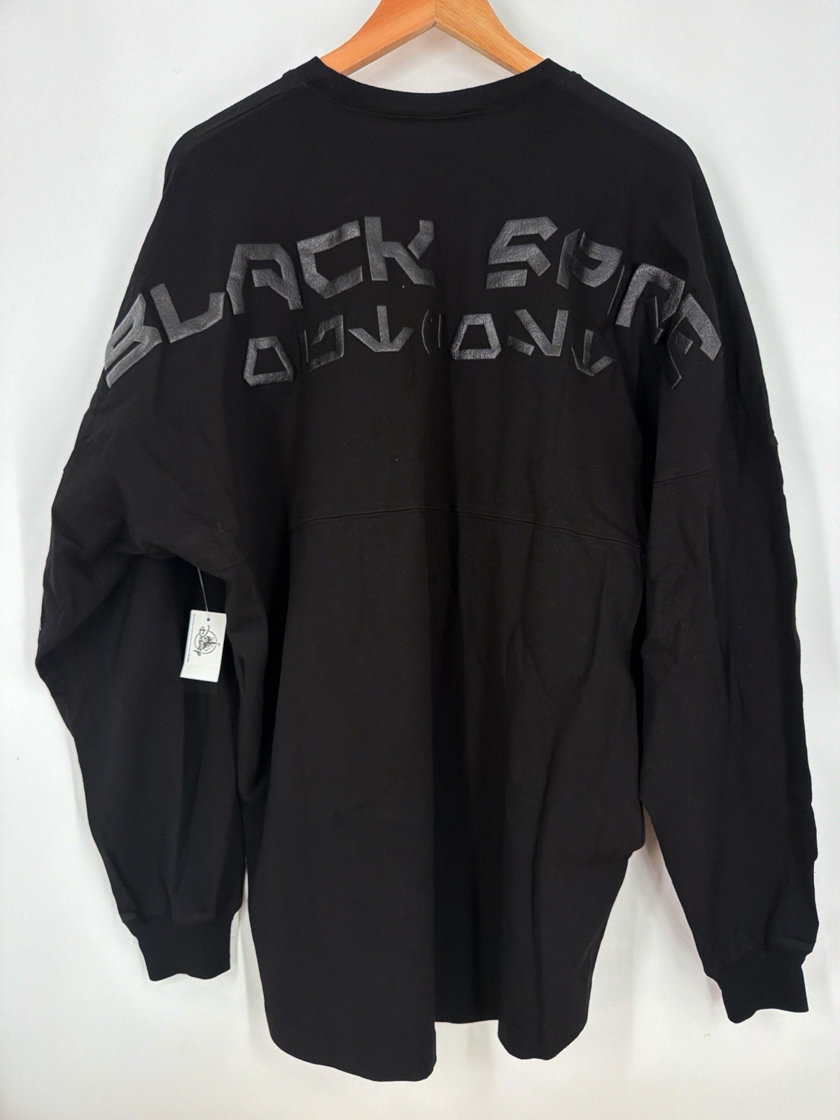 Disney Parks Star Wars Galaxy's Edge Black Spire Outpost Spirit Jersey Sz L NWT Disney Parks Star Wars Galaxy's Edge Black Spire Outpost Spirit Jersey Sz L NWT