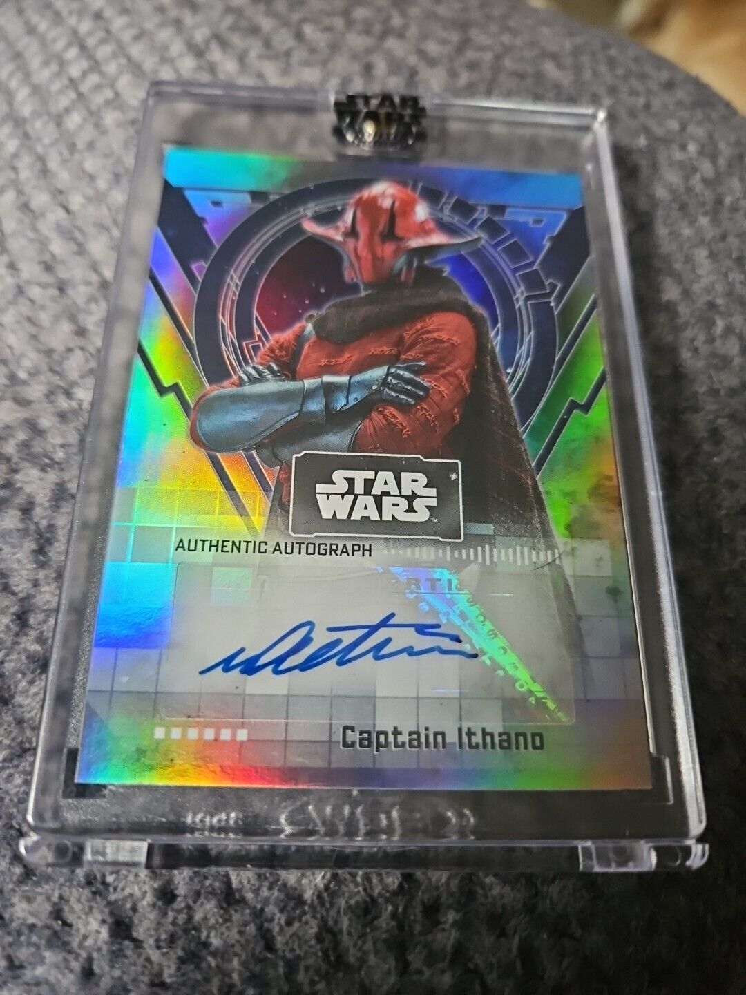 Topps Star Wars Signature Edition Dee Tails Auto Autograph Captain Ithano