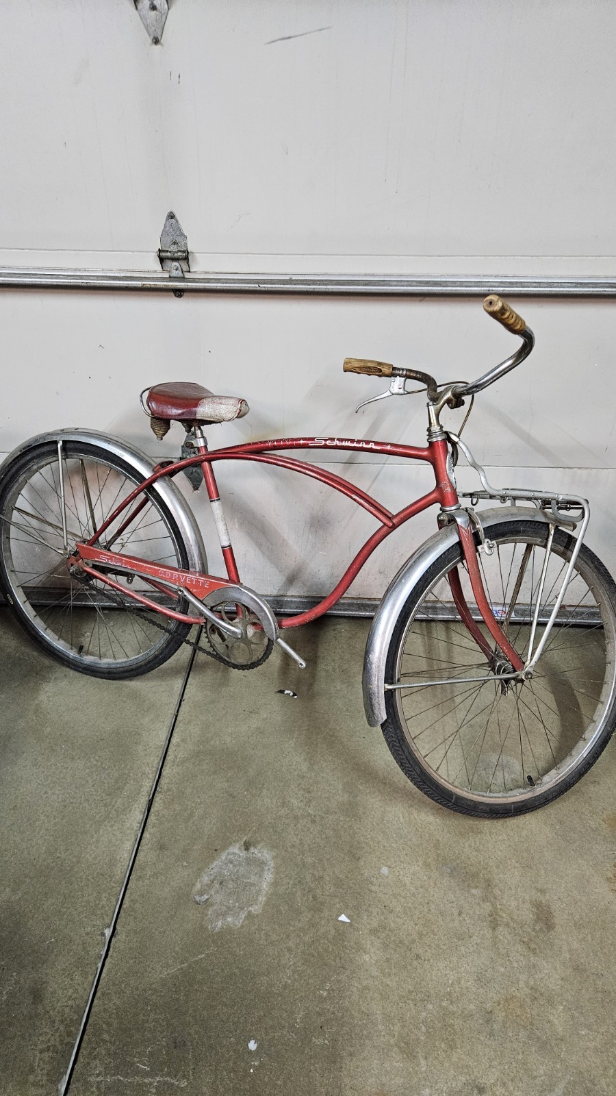 Vintage 1963 Schwinn Corvette 26" Bicycle Original Crusier 2 Speed Vintage 1963 Schwinn Corvette 26" Bicycle Original Crusier 2 Speed