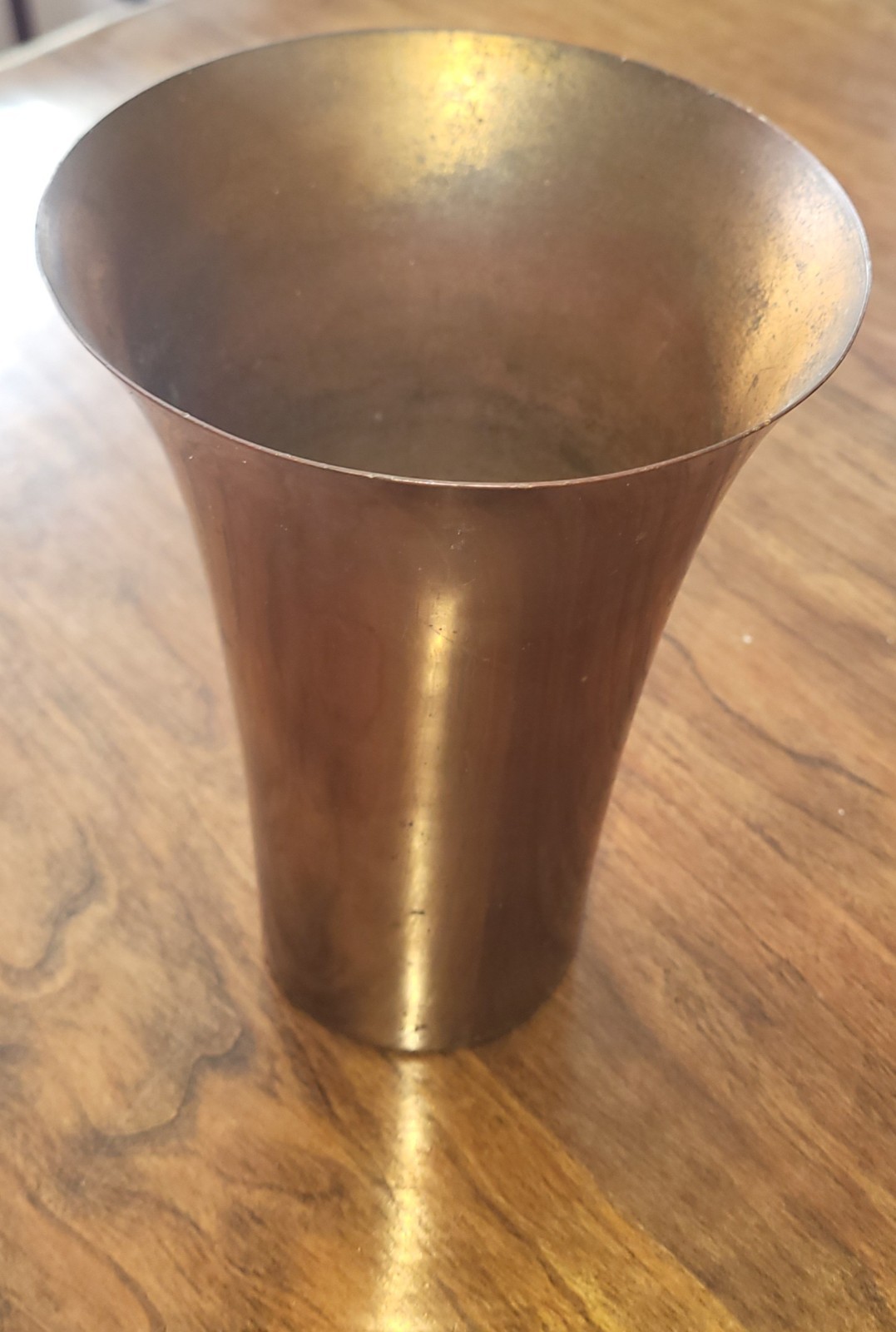 Vintage 1930s Chase Copper Trumpet Vase Art Deco Ruth Gerth 7.5" Vintage 1930s Chase Copper Trumpet Vase Art Deco Ruth Gerth 7.5"