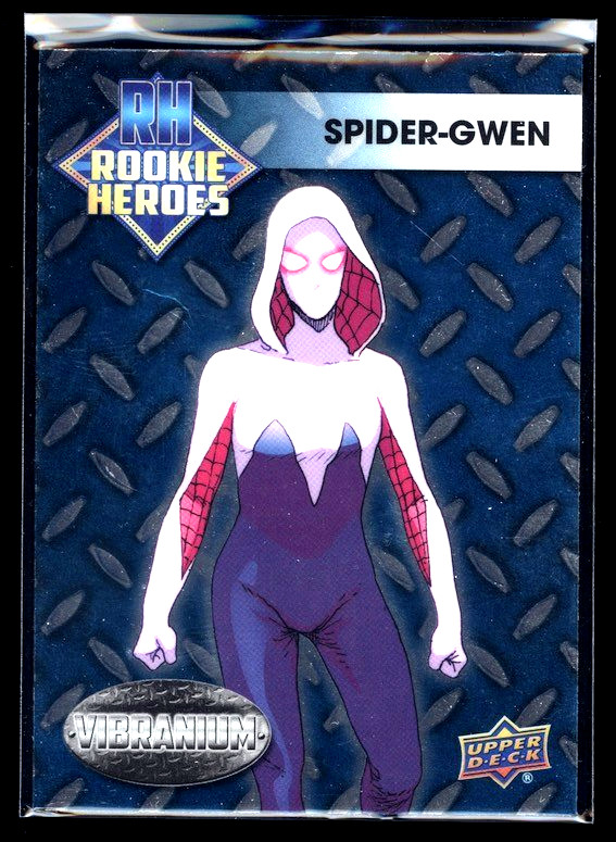 2015 Marvel Vibranium Rookie Heroes Spider-Gwen Ghost Spider Avengers X-Men DMG 2015 Marvel Vibranium Rookie Heroes Spider-Gwen Ghost Spider Avengers X-Men DMG