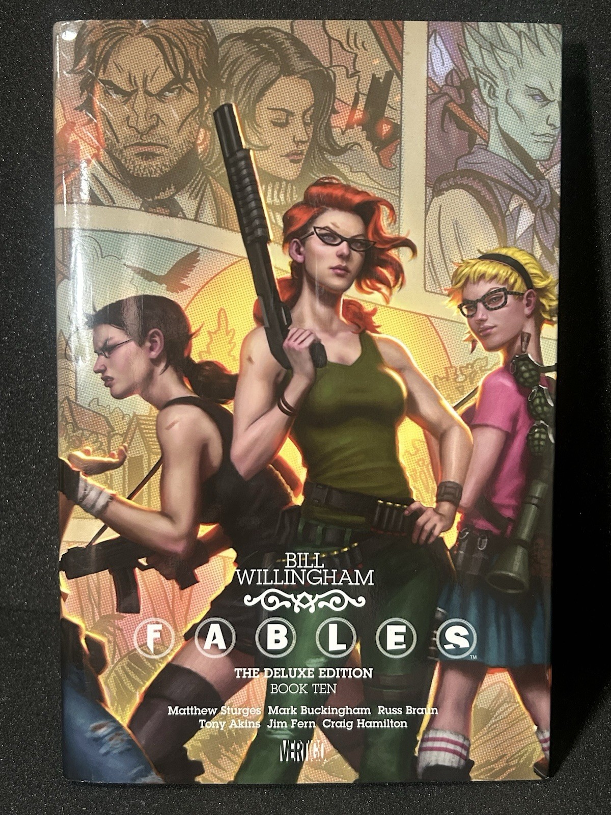 Fables The Deluxe Edition Book Ten 10 Bill Willingham HC Hardcover w/ DC Vertigo
