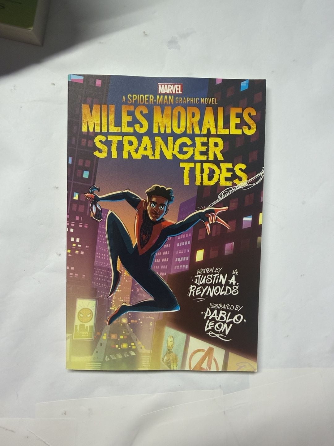 Marvel Miles Morales Stranger Tides Graphic Novel Marvel Miles Morales Stranger Tides Graphic Novel