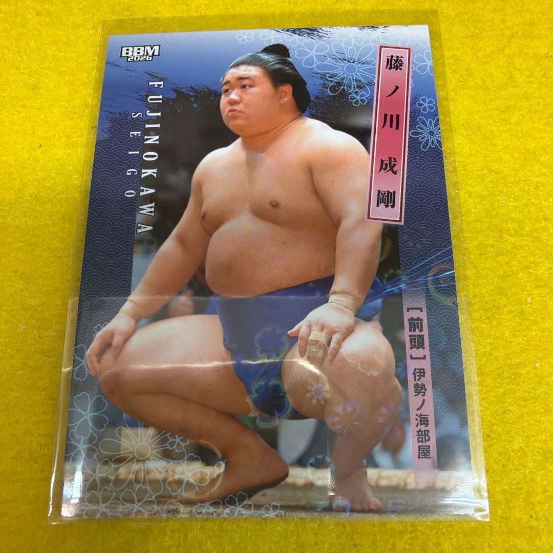 Fujinokawa 2026 BBM Sumo Trading Card Sparkle Edition 30 Fujinokawa 2026 BBM Sumo Trading Card Sparkle Edition 30
