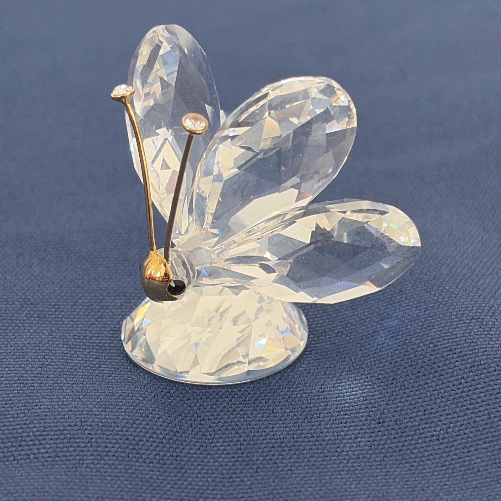 Swarovski Austria Crystal Butterfly  Figurine Retired A7667 NR 035 000