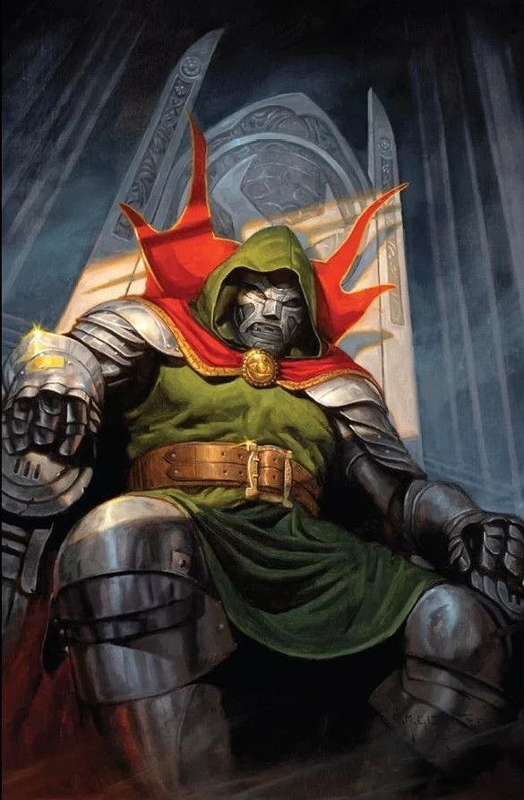 ONE WORLD UNDER DOOM #5 EXCLUSIVE VARIANT MATTE + METALLIZED FINISH LTD 100