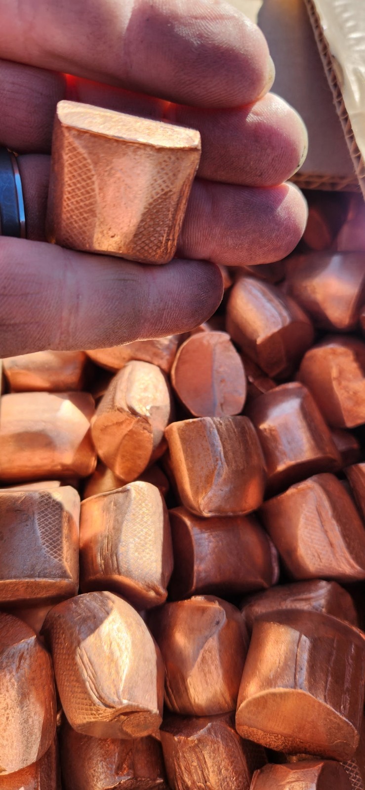 40 LB Box of Pure Copper Nuggets – .999% Pure Bullion Metal Pounds Lot 40 LB Box of Pure Copper Nuggets – .999% Pure Bullion Metal Pounds Lot