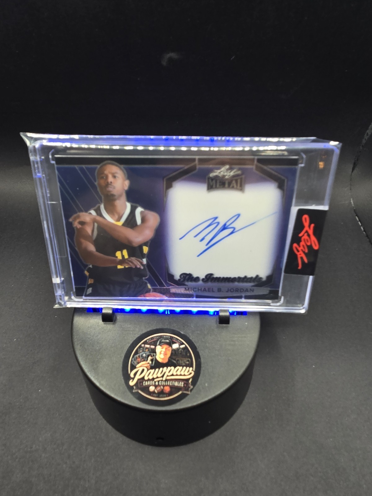 ON CARD Michael B. Jordan 2024 Leaf Metal The Immortals Autograph Auto  #13